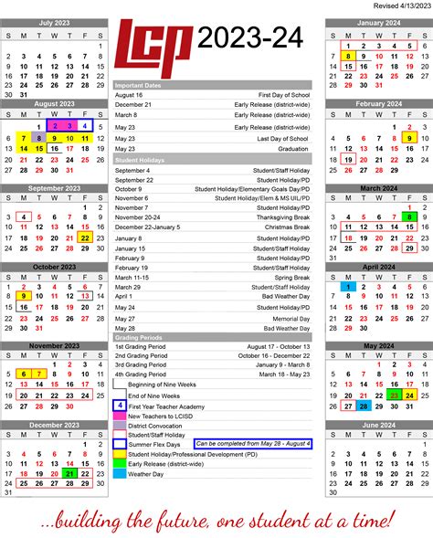 Lubbockisd Org Calendar